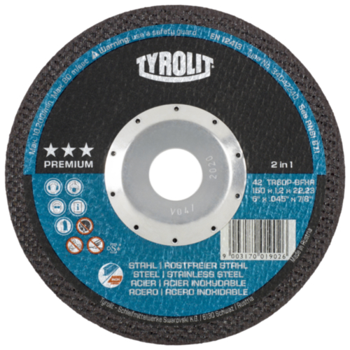 Tyrolit Cutting wheel 125X1,2X22,23