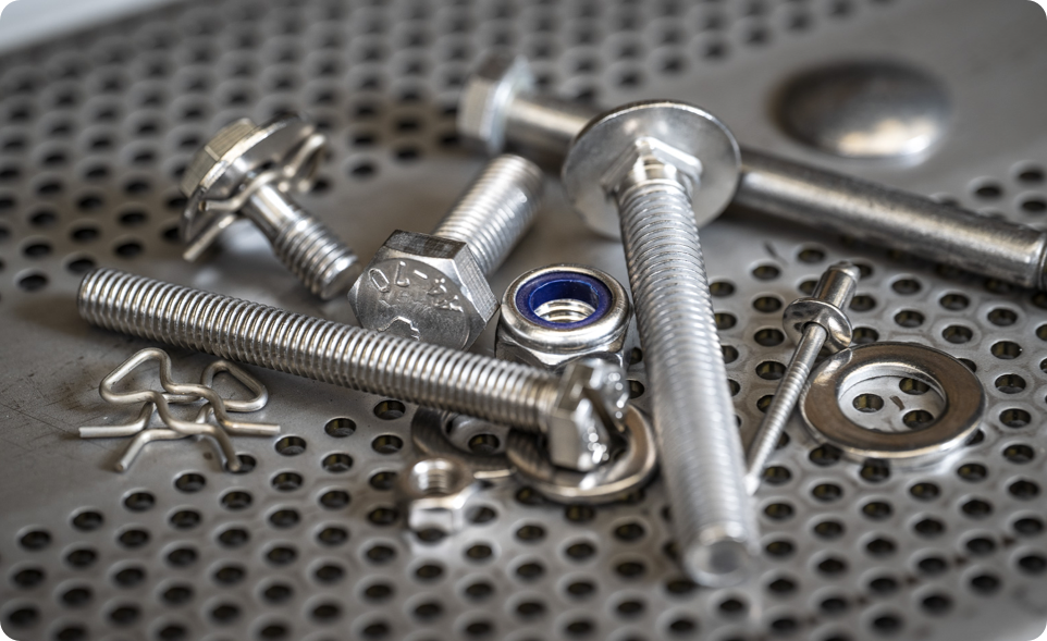 Fasteners for the food and dairy industry Fabory