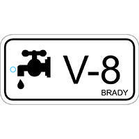Brady Energy source tag valve 8 25PC