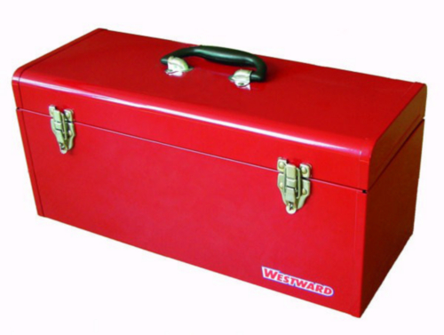 WEST PORTBL TOOL BOX 610X200X230MM - RED