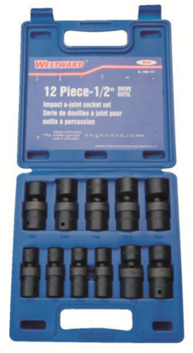 Westward Socket sets 1/2 - 12 PCS