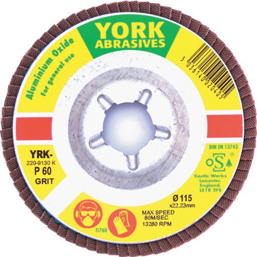 York Flap disc 115X22MM P40