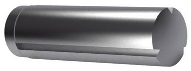 Grooved pin, full length parallel grooved with pilot DIN 1470 Free-cutting steel 1,5X10MM