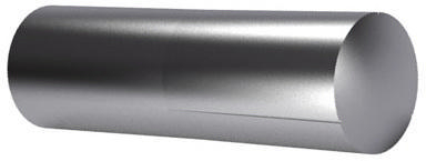 Grooved pin, half length taper grooved DIN 1472 Free-cutting steel
