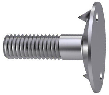 Riembout DIN 15237 Roestvaststaal (RVS) A2