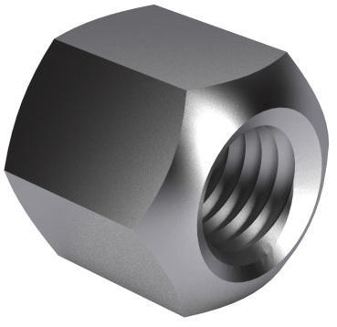 Hexagon nut 1,5D DIN 6330 B Stainless steel A1 70 M6