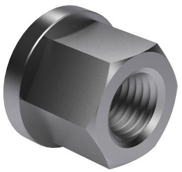 Hexagon nut with collar 1,5D DIN ≈6331 Stainless steel A4 70