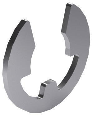 Retaining ring external, type NA3 (E-type) ASME B18.27 Spring steel UNS G10600/G10900