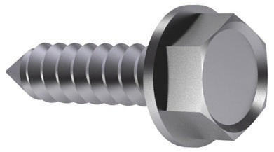 Hexagon washer faced head tapping screw DIN ≈6928 C Steel Zinc plated