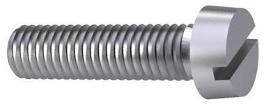 Tornillo cabeza cilindrica con ranura DIN 84 Acero inoxidable (Inox) A2 70