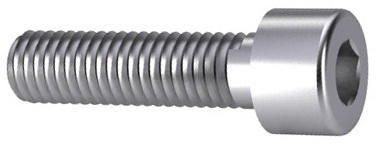 Vis tête cylindrique hexagonale creuse acier zingué 8.8 DIN 912 / ISO 4762,  M4 (UE 100 pièce)