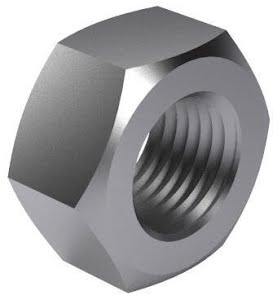 M8-1.25 DIN 934 A2-70 Stainless Steel Hex Nut QTY 50 – Tacos Y Mas