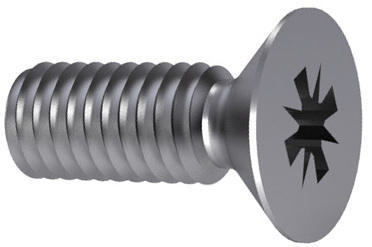 Cross recessed countersunk head screw DIN 965 A-Z Stainless steel A4