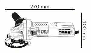 Bosch Rebarbadora GWS 750