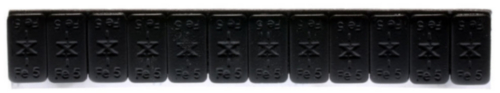 Rema Tiptop Adhesive wheelweights Adhesive weight remover  614B 12X5G