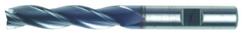Swiss Tech Spiebaanfrees 3 snijder DIN 844 Long Cobalt HSS TiCN 14,0MM