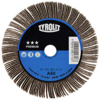 Tyrolit Flap wheel 125X20 M14 120